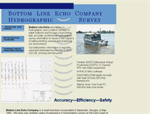 Tablet Screenshot of bottomlineecho.com